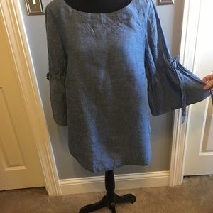 Denim tunic